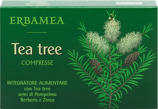 ERBAMEA TEA TREE 30 COMPRESSE - Farmacia Del Monaco