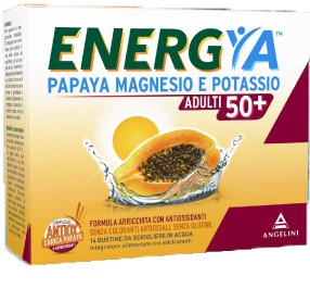 ENERGYA PAPAYA MAGNESIO POTASSIO 50+ 14 BUSTINE - Farmacia Del Monaco