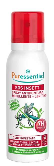 PURESSENTIEL SPRAY ANTIPUNTURA SOS INSETTI PMC 75 ML - Farmacia Del Monaco