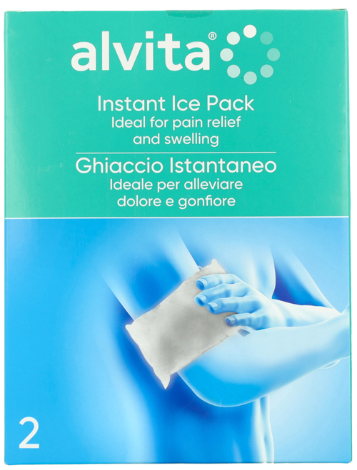 GHIACCIO ISTANTANEO ALVITA 2 PEZZI - Farmacia Del Monaco