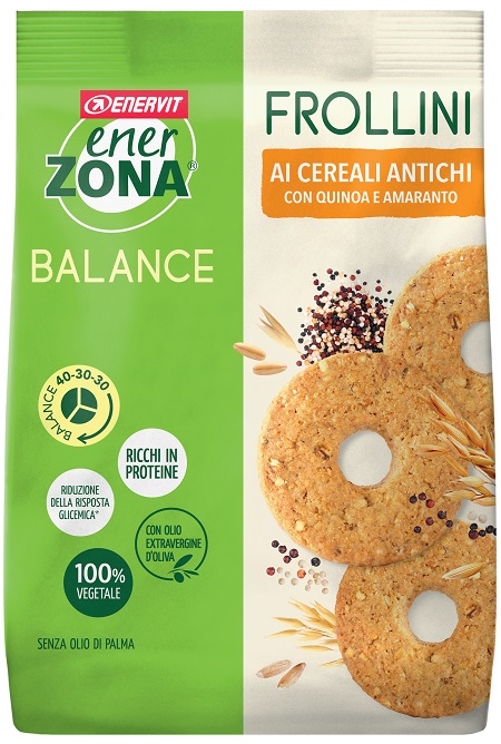 ENERZONA FROLLINI VEG CEREALI ANTICHI 250 G - Farmacia Del Monaco