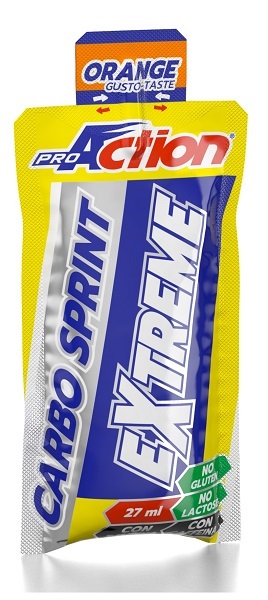 PROACTION CARBOSPRINT EXTREME ORANGE GEL 27 ML - Farmacia Del Monaco