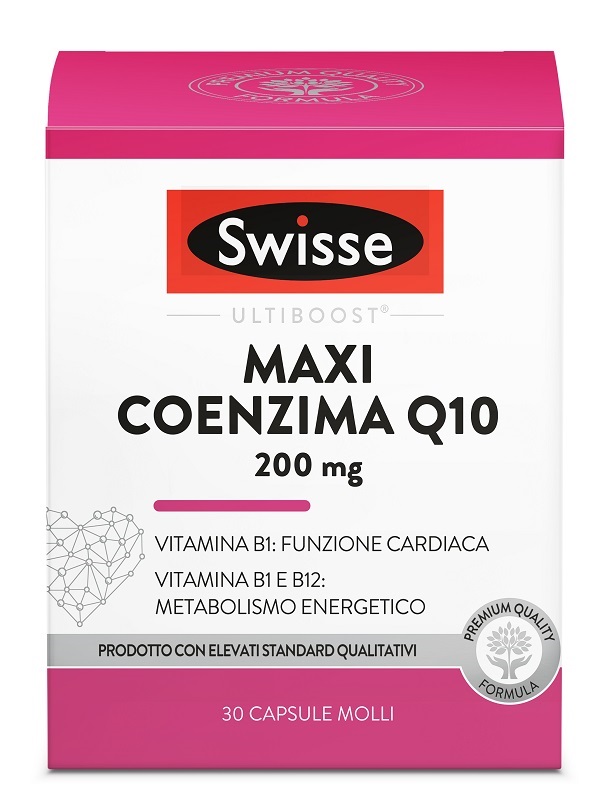 SWISSE MAXI COENZIMA Q10 200 MG 30 CAPSULE - Farmacia Del Monaco