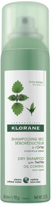 KLORANE SHAMPOO SECCO SEBORIDUTTORE ALL'ORTICA 150 ML - Farmacia Del Monaco