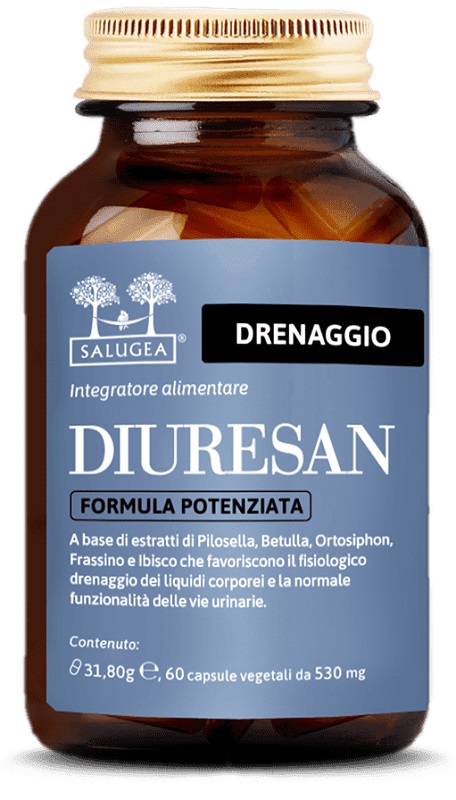 SALUGEA DIURESAN FORMULA POTENZIATA 60 CAPSULE - Farmacia Del Monaco