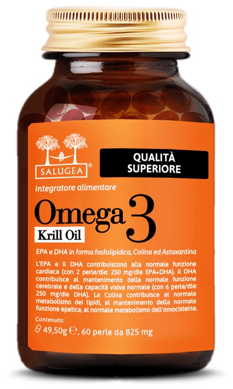 SALUGEA OMEGA 3 KRILL OIL 60 PERLE - Farmacia Del Monaco