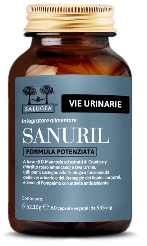 SALUGEA SANURIL FORMULA POTENZIATA 60 CAPSULE VEGETALI - Farmacia Del Monaco