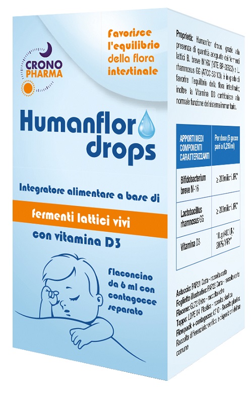 HUMANFLOR DROPS 6 ML - Farmacia Del Monaco