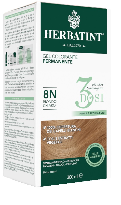 HERBATINT 3DOSI 8N 300 ML - Farmacia Del Monaco
