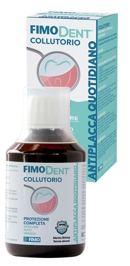 FIMODENT COLLUTORIO ANTIPLACCA QUOTIDIANO 200 ML - Farmacia Del Monaco