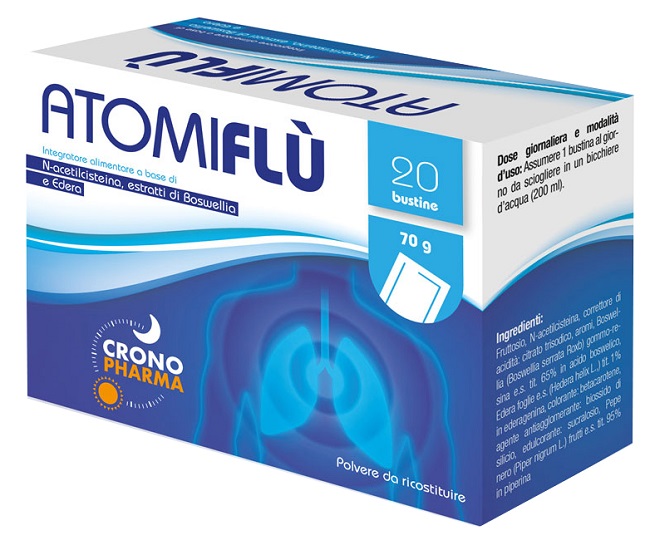 ATOMIFLU' 20 BUSTINE - Farmacia Del Monaco