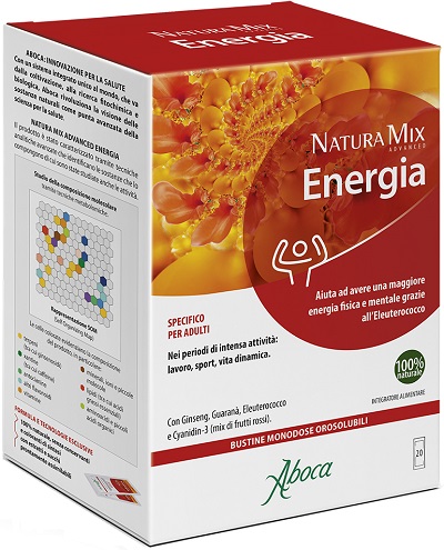 NATURA MIX ADVANCED ENERGIA 20 BUSTINE - Farmacia Del Monaco