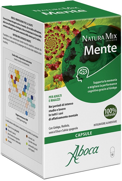 NATURA MIX ADVANCED MENTE 50 CAPSULE - Farmacia Del Monaco