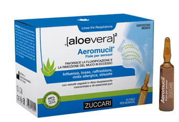 ALOEVERA2 AEROMUCIL 10 FIALE 5 ML - Farmacia Del Monaco