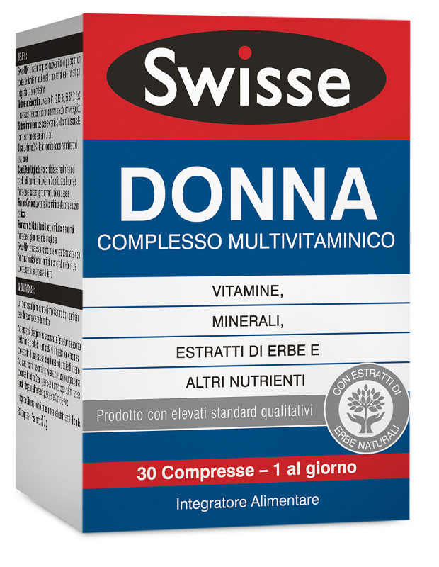 SWISSE MULTIVITAMINICO DONNA 30 COMPRESSE - Farmacia Del Monaco