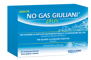NO GAS GIULIANI PLUS 30 COMPRESSE BISTRATO - Farmacia Del Monaco