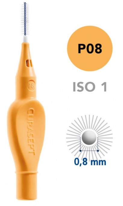 CURASEPT PROXI P08 ARANCIO CHIARO/TANGERINO 5 PEZZI - Farmacia Del Monaco