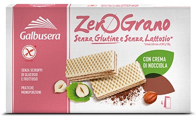 ZEROGRANO WAFER NOCCIOLA 180 G - Farmacia Del Monaco