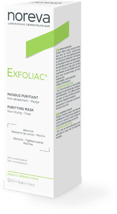 EXFOLIAC MASCHERA PURIFICANTE A RISCIACQUO 50 ML - Farmacia Del Monaco