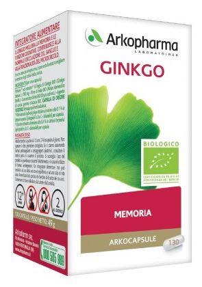 ARKO CAPSULE GINKGO BIO 45 CAPSULE - Farmacia Del Monaco