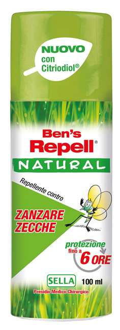 BENS REPELL NATURAL 100 ML - Farmacia Del Monaco