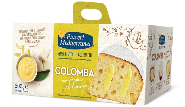 PIACERI MEDITERRANEI COLOMBA CREMA LIMONE 500 G - Farmacia Del Monaco