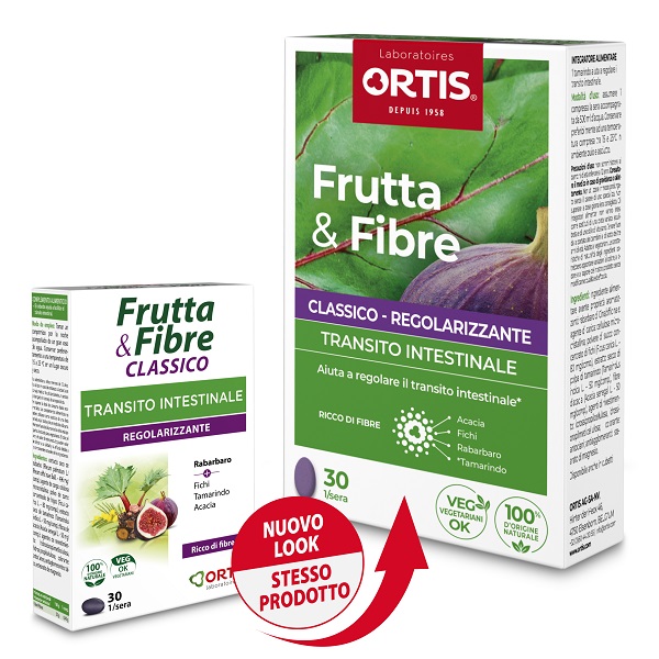 FRUTTA & FIBRE CLASSICO 30 COMPRESSE - Farmacia Del Monaco