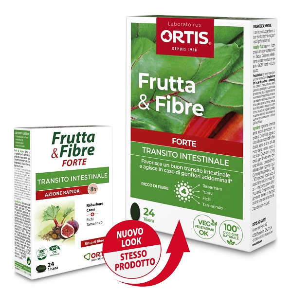 FRUTTA & FIBRE FORTE 24 COMPRESSE - Farmacia Del Monaco