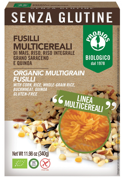 FUSILLI MULTICEREALI 340 G - Farmacia Del Monaco