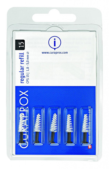CURAPROX CPS REGULAR CPS 15 CON 5 SCOVOLINI + SUPPORTO - Farmacia Del Monaco