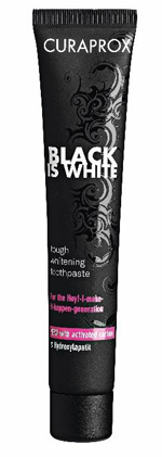 CURAPROX BLACK IS WHITE DENTIFRICIO RINFRESCANTE 90 ML - Farmacia Del Monaco