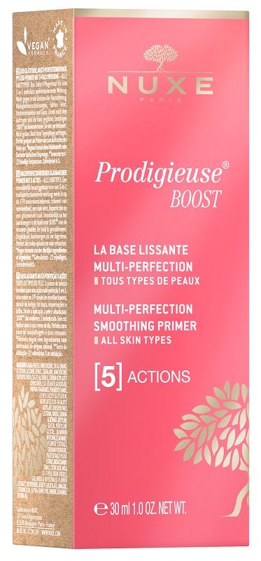 NUXE PRODIGIEUSE BOOST BASE LEVIGANTE MULTI-PERFEZIONE 5 IN 1 30 ML - Farmacia Del Monaco