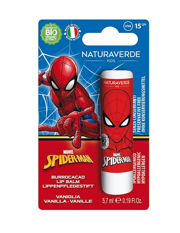 SPIDERMAN BURROCACAO VANIGLIA 5,7 ML - Farmacia Del Monaco