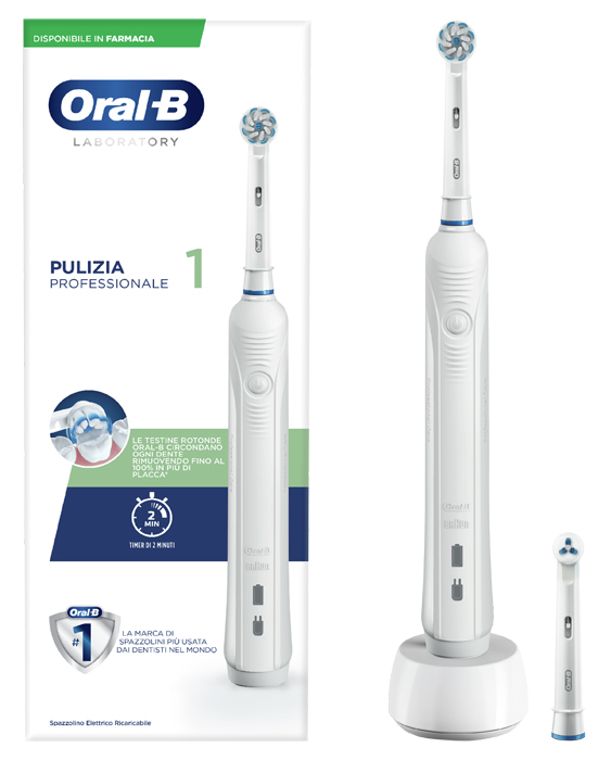 ORALB PRO1 LABORATORY SPAZZOLINO ELETTRICO - Farmacia Del Monaco