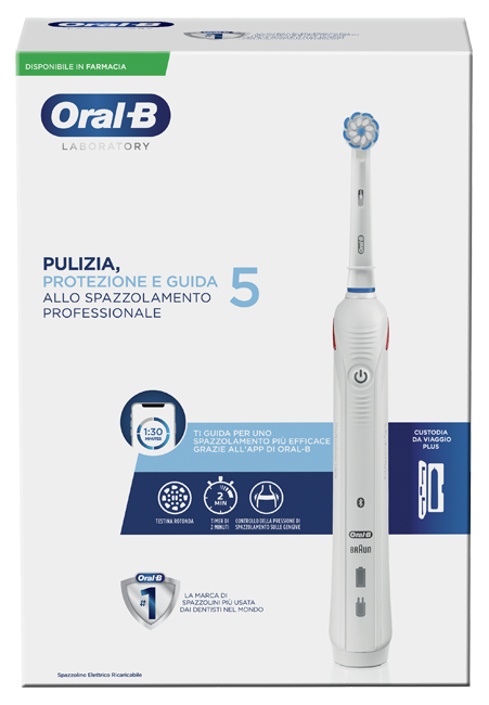 ORALB PRO5 LABORATORY SPAZZOLINO ELETTRICO - Farmacia Del Monaco