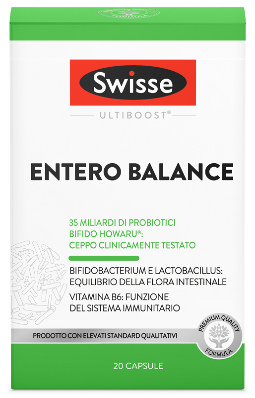 SWISSE ULTIBOOST ENTERO BALANCE 20 CAPSULE - Farmacia Del Monaco