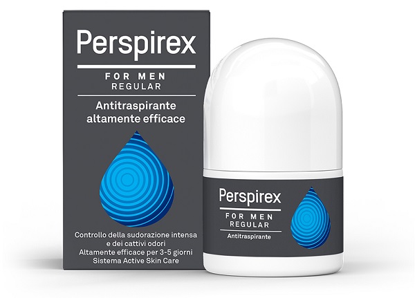PERSPIREX FOR MEN REGULAR ANTITRASPIRANTE ROLL ON 20 ML - Farmacia Del Monaco