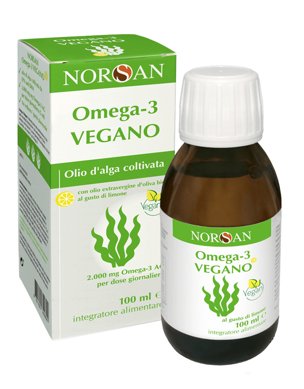 NORSAN OMEGA 3 VEGANO 100 ML AL GUSTO DI LIMONE - Farmacia Del Monaco