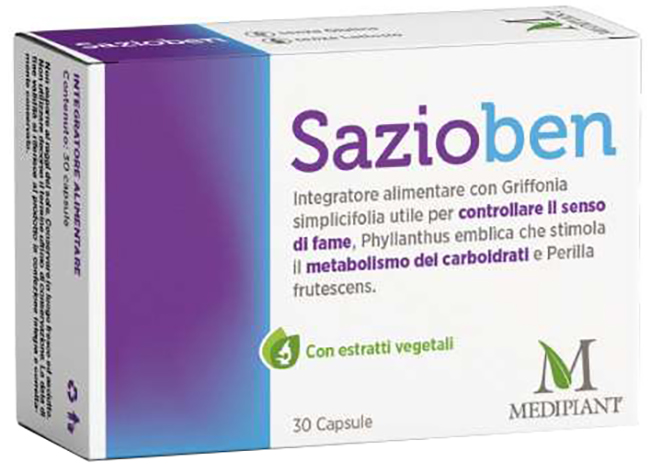SAZIOBEN 30 CAPSULE - Farmacia Del Monaco