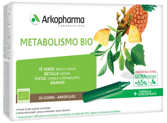 ARKOFLUIDI METABOLISMO BIO 20 FIALE - Farmacia Del Monaco