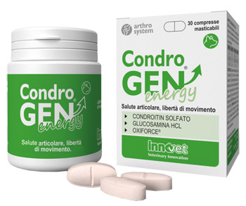 CONDROGEN ENERGY 30 COMPRESSE MASTICABILI - Farmacia Del Monaco