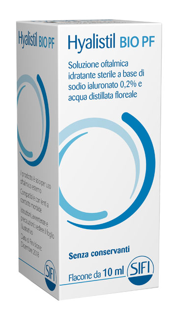 GOCCE OCULARI HA 0,2% E ACQUE DISTILLATE HYALISTIL BIO PF FRUTTI ROSSI 10 ML - Farmacia Del Monaco