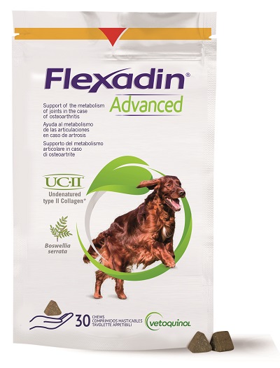 FLEXADIN ADVANCED CANE TUTTE LE TAGLIE 30 TAVOLETTE APPETIBILI - Farmacia Del Monaco