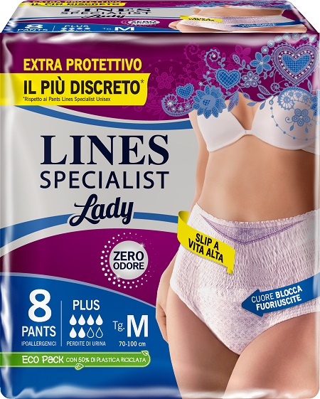 LINES SPECIALIST PANTS PLUS M FARMA 8 PEZZI - Farmacia Del Monaco