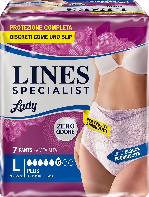 LINES SPECIALIST PANTS LADY PLUS L FARMA 7 PEZZI - Farmacia Del Monaco
