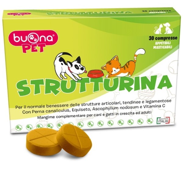 BUONAPET STRUTTURINA 30 COMPRESSE - Farmacia Del Monaco