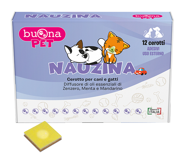 NAUZINA CEROTTO DIFFUSORE CANI GATTI 12 PEZZI - Farmacia Del Monaco