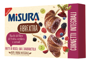 MISURA CORNETTI FIBRE EXTRA VIOLA FRUTTI DI BOSCO UVA E BARBABIETOLA 300 G - Farmacia Del Monaco