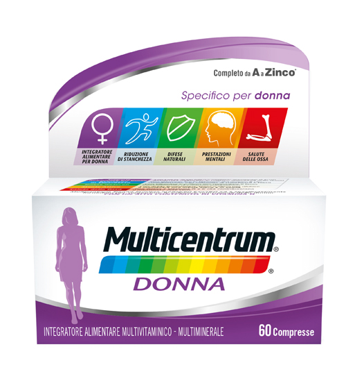 MULTICENTRUM DONNA 60 COMPRESSE - Farmacia Del Monaco