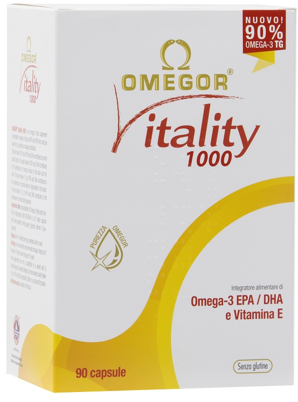 OMEGOR VITALITY 1000 90 CAPSULE - Farmacia Del Monaco